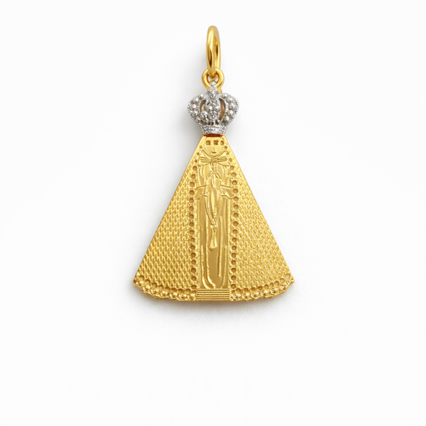 Pingente Nossa Sra. Aparecida Laser