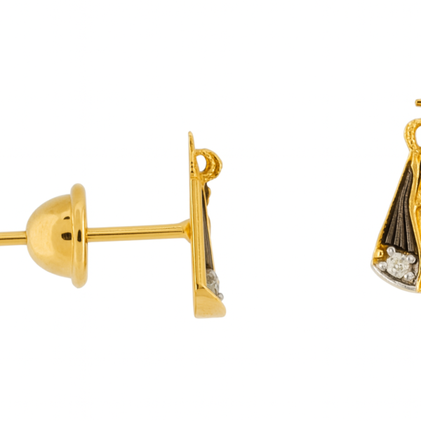 Brinco N. Sra Aparecida com Pedras