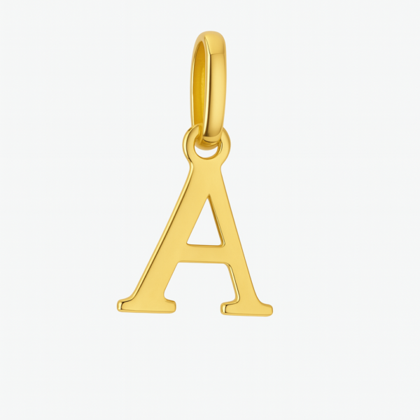 Pingente Letra A