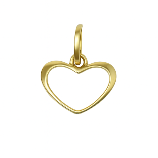 Pingente Coração em Ouro 10k