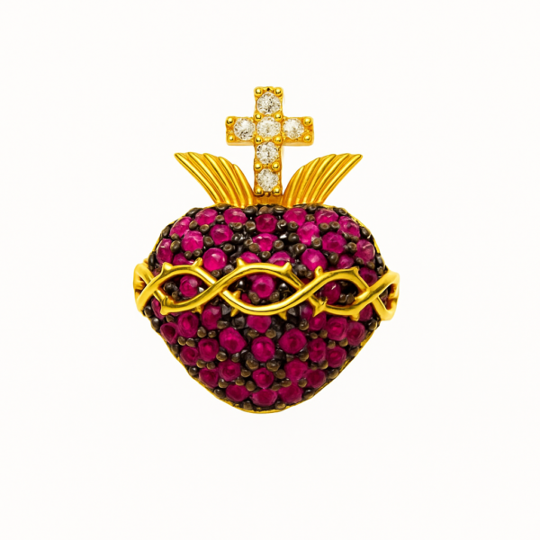 Pingente Sagrado Coração de Jesus