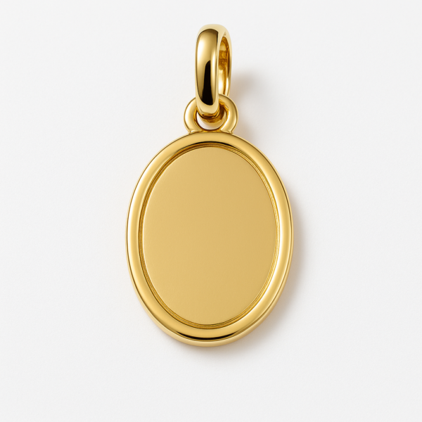Pingente Chapa Oval