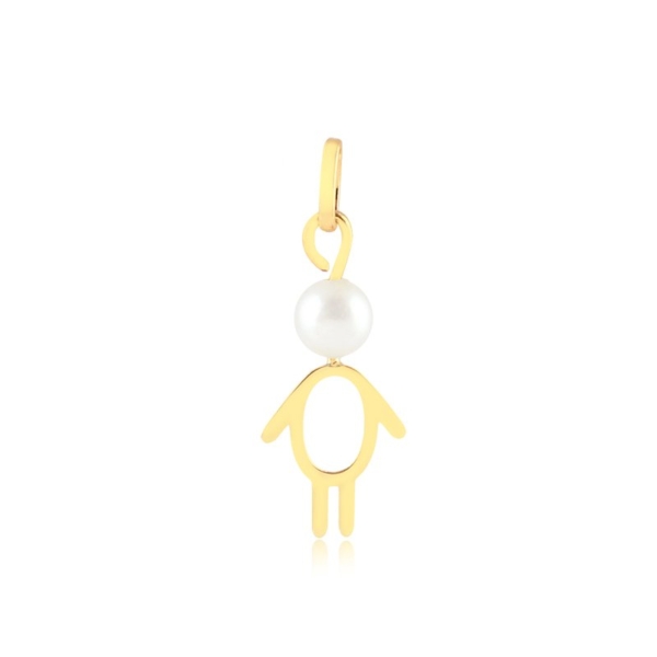 Pingente Menino com Pérola