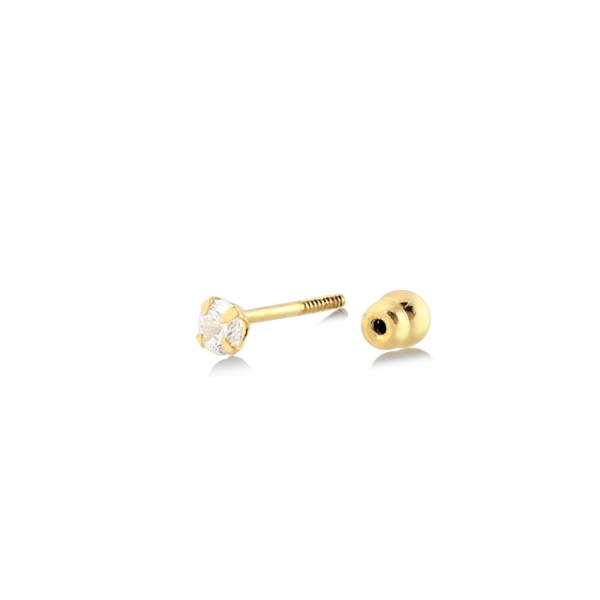 Piercing com Pedra Redonda