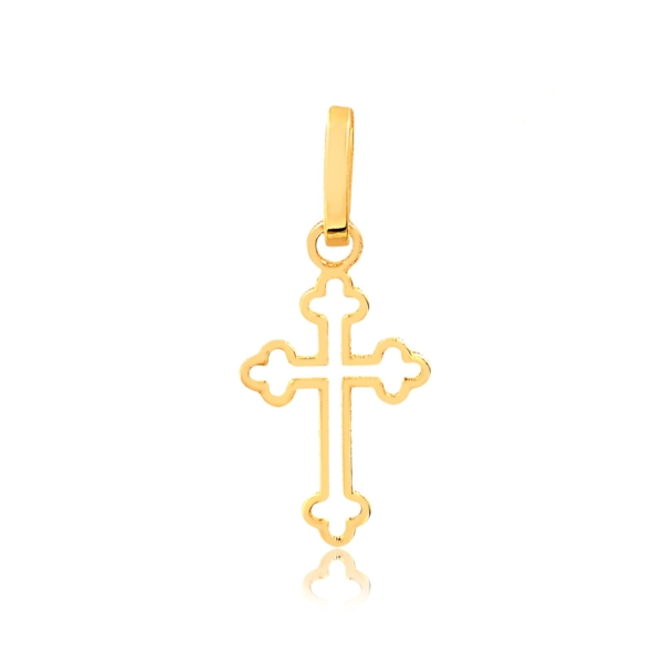 Pingente Cruz em Ouro 10k