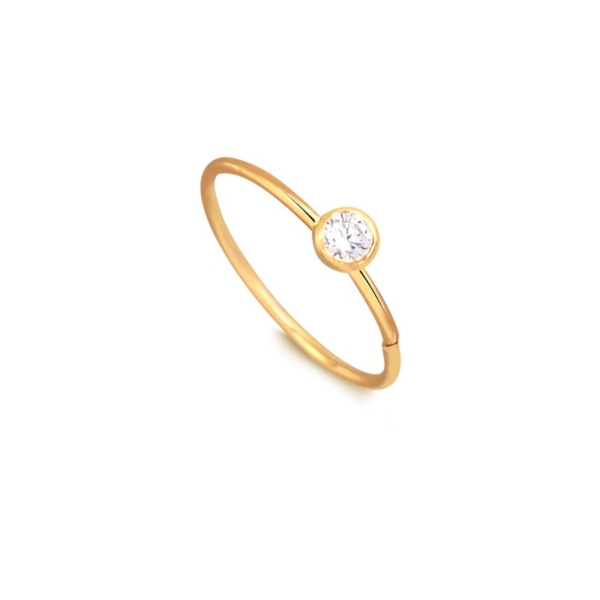 Piercing Argola Pedra