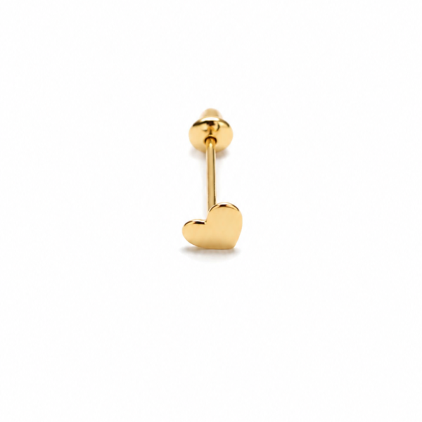 Piercing Coração Chapa