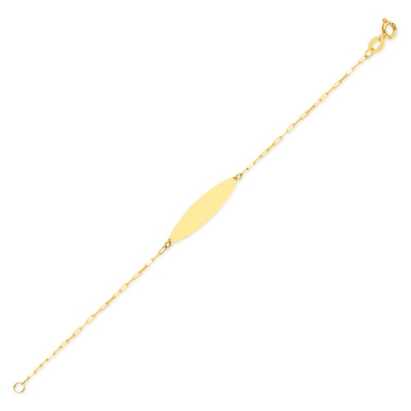 Pulseira Chapa Oval